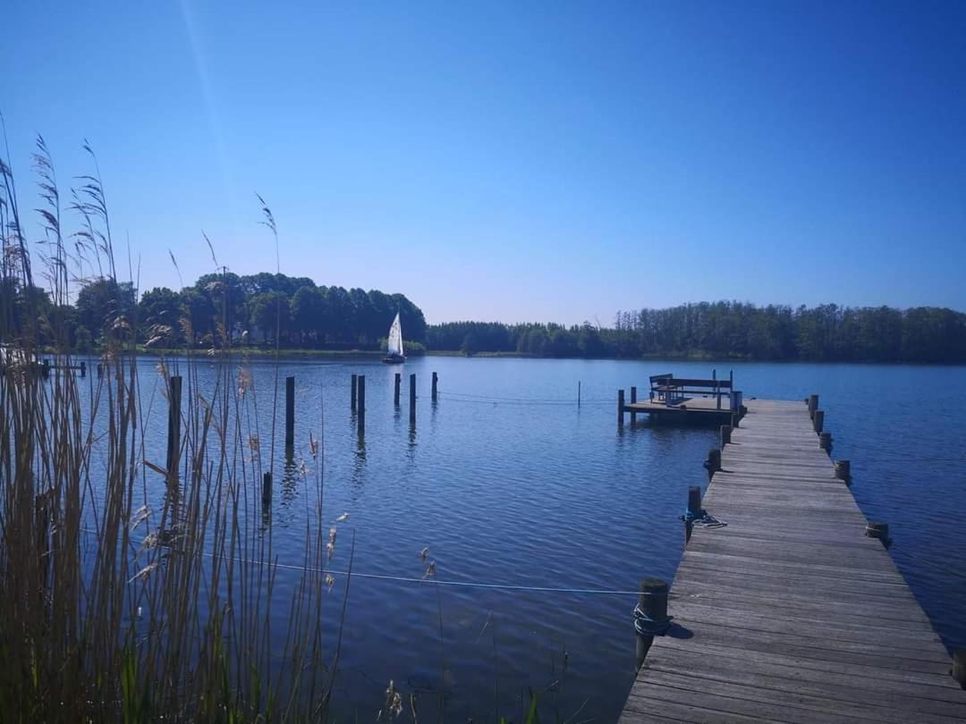 Fewo In Bosau Am Ploener See Mit Eigenem Bootssteg App 12 エクステリア 写真
