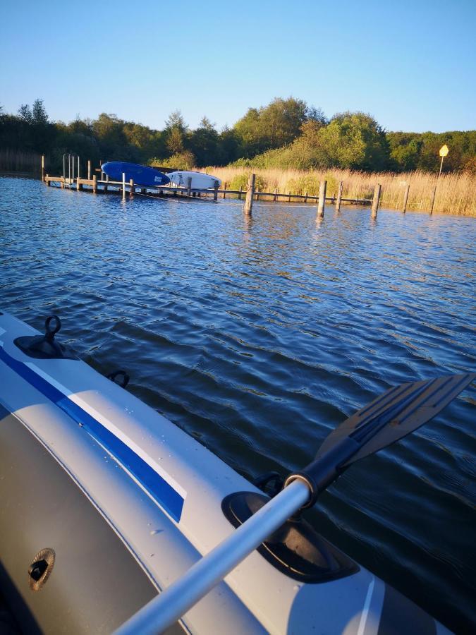 Fewo In Bosau Am Ploener See Mit Eigenem Bootssteg App 12 エクステリア 写真
