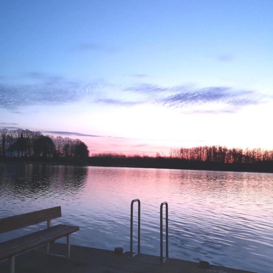 Fewo In Bosau Am Ploener See Mit Eigenem Bootssteg App 12 エクステリア 写真